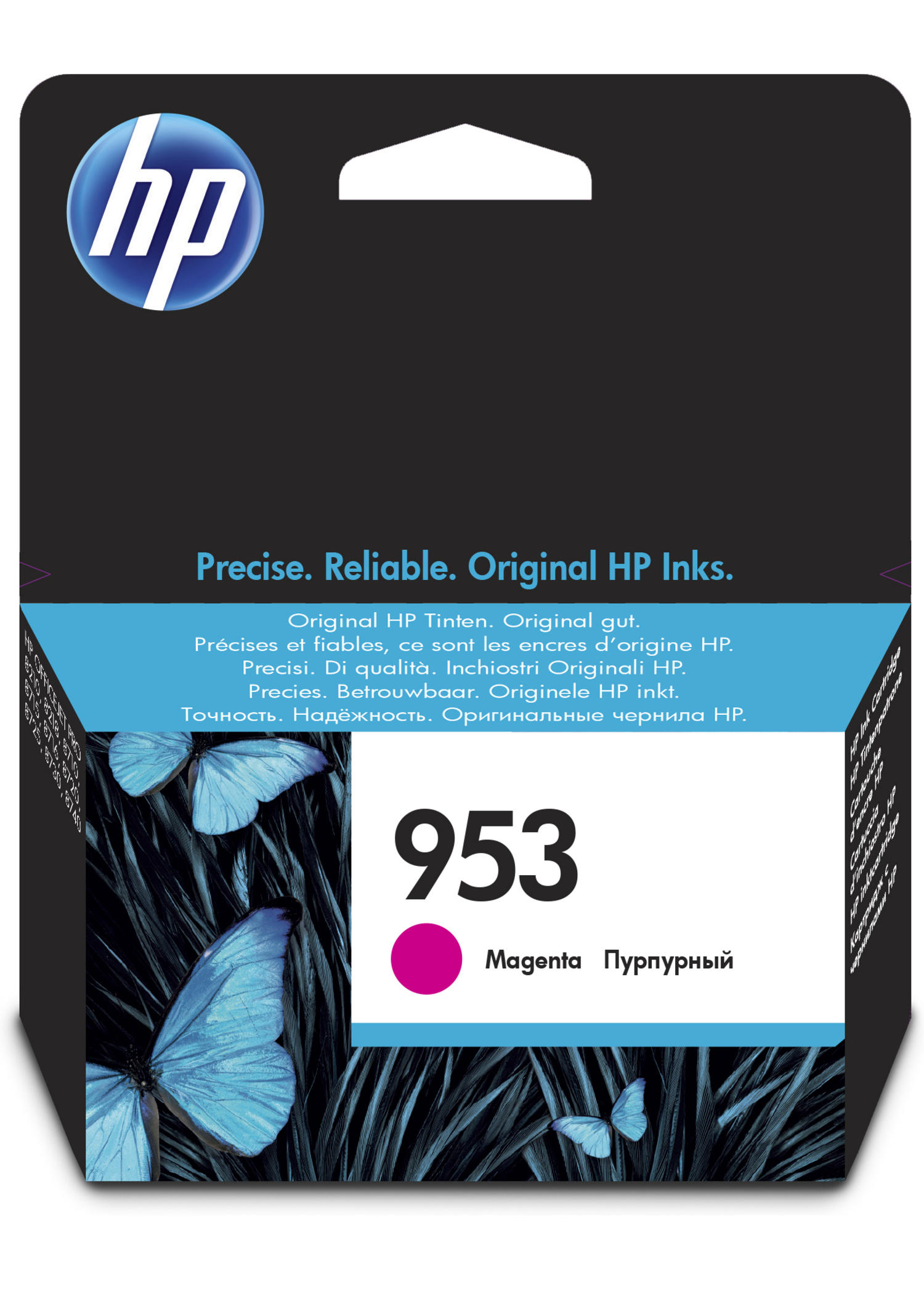 Voir la diapositive 2 : HP Cartouche d'Encre HP 953 Magenta Authentique (F6U13AE)