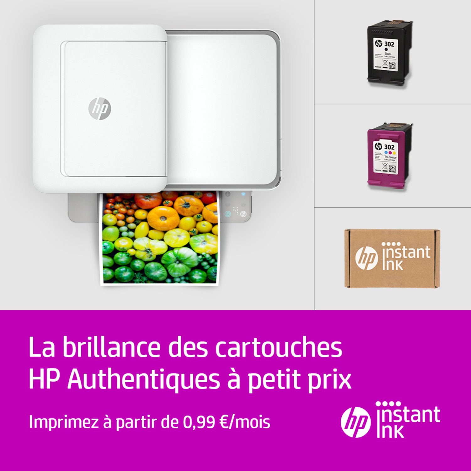 Voir la diapositive 2 : HP Cartouche d'Encre HP 903 Magenta Authentique (T6L91AE) pour HP OfficeJet 6950, HP OfficeJet Pro 6960 / 6970