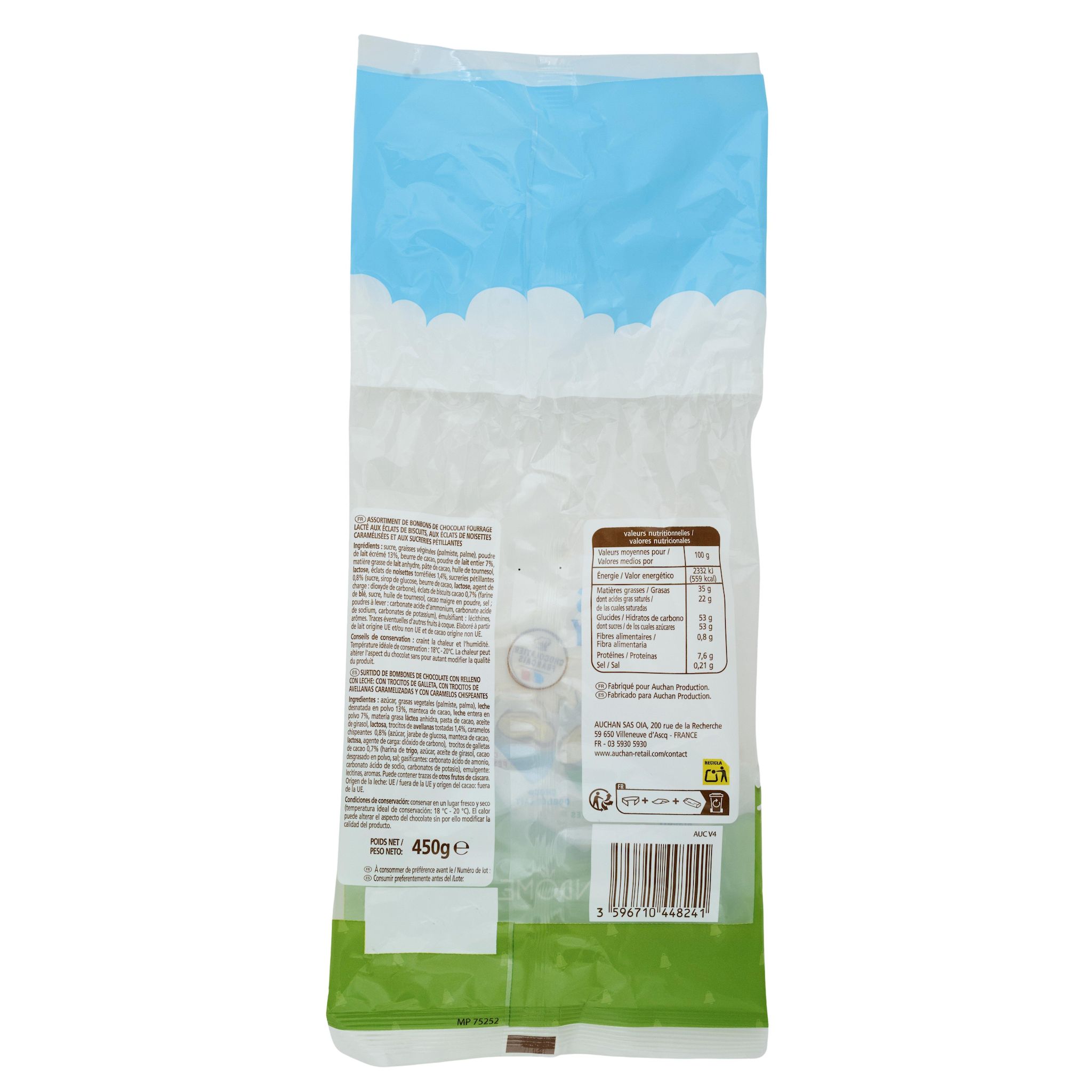 Voir la diapositive 4 : VENDOME Assortiment d'œufs en chocolat 450g