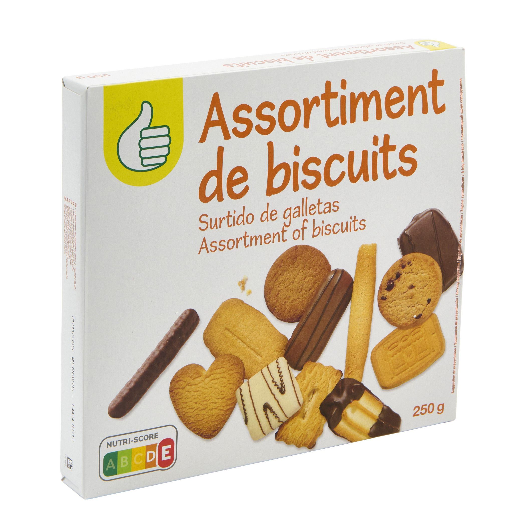 Voir la diapositive 3 : POUCE Assortiment de biscuits 250g