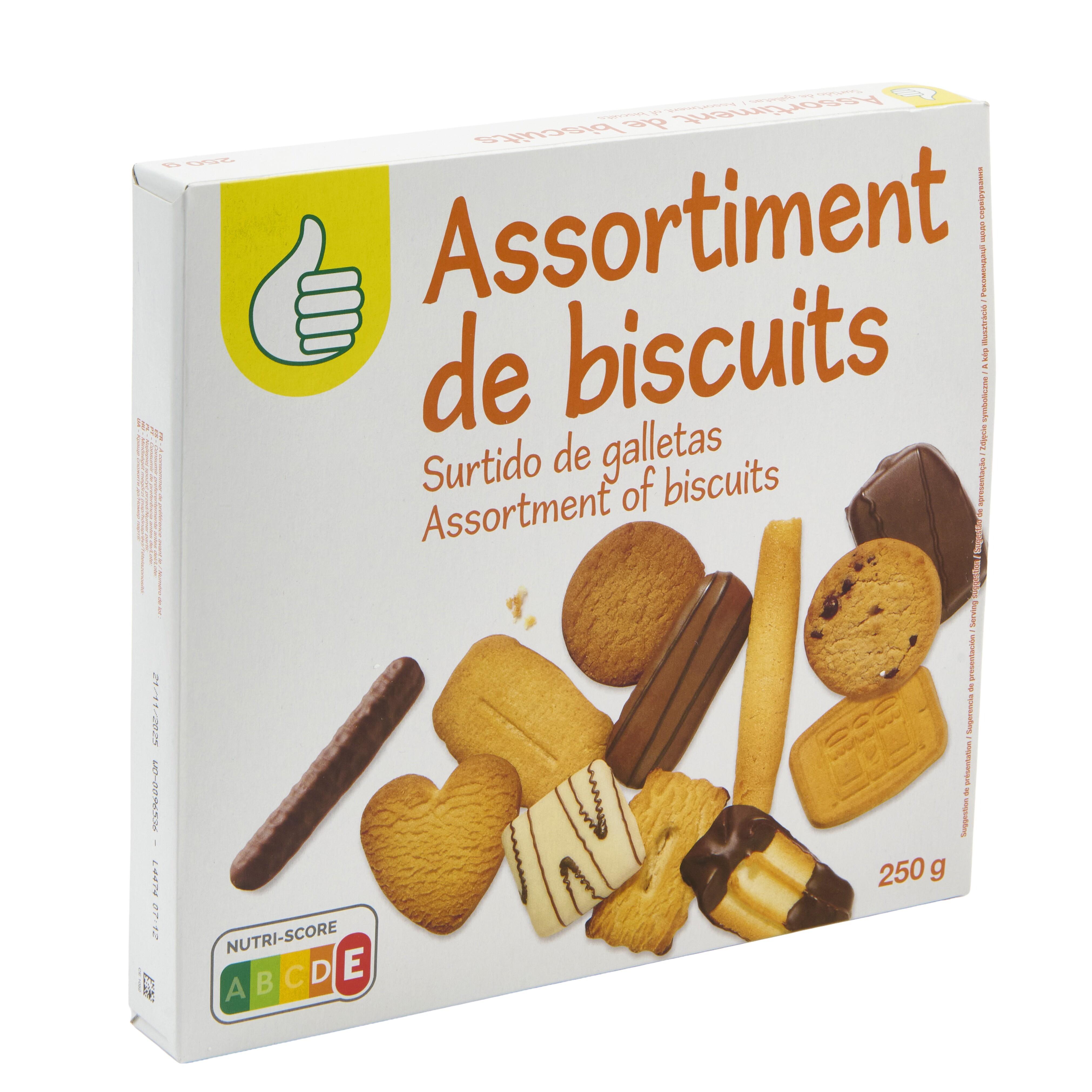 Voir la diapositive 4 : POUCE Assortiment de biscuits 250g