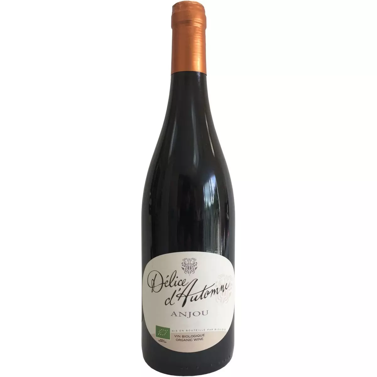 Vin rouge AOP Anjou bio Délice d'Automne 75cl