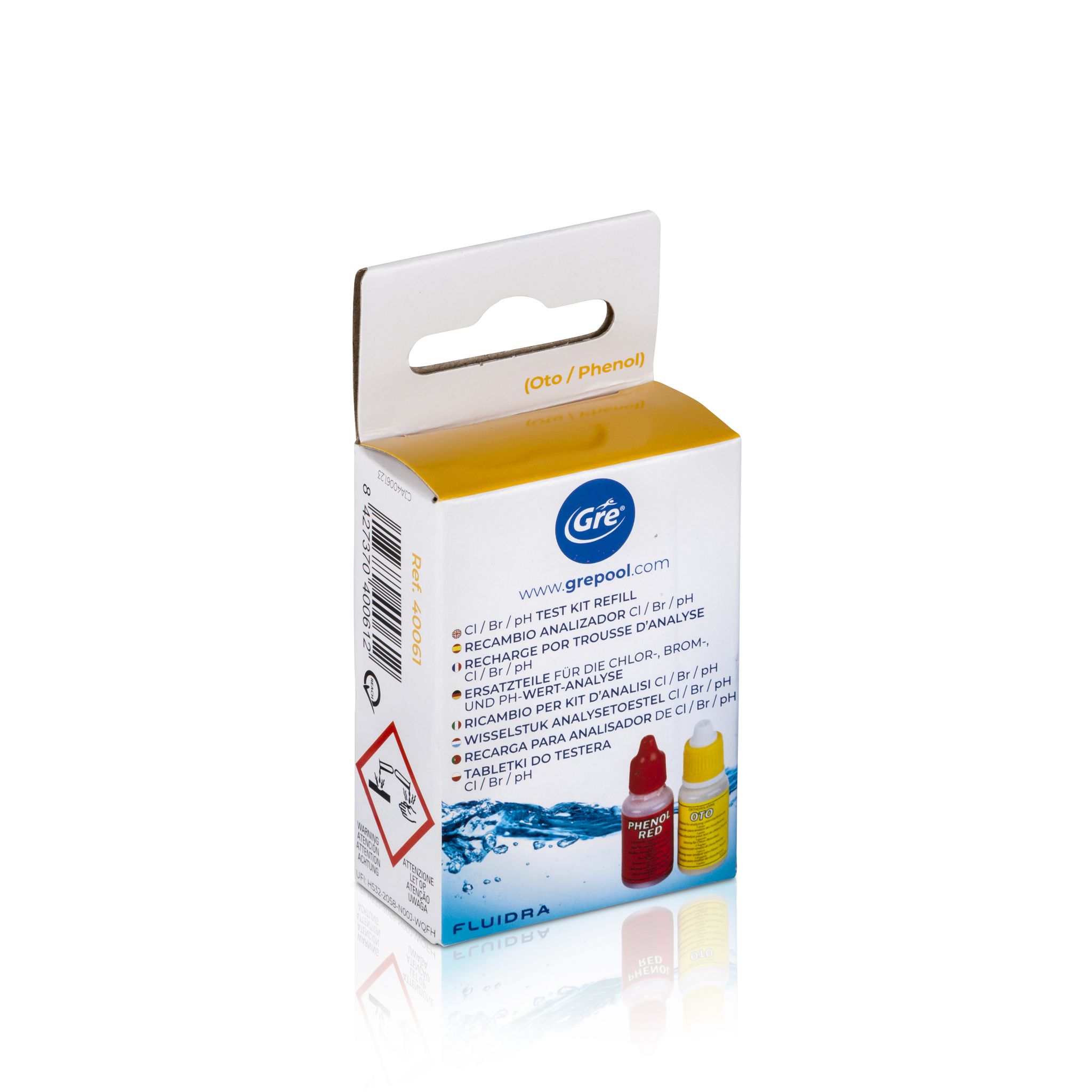 GRE Recharge pour trousse d'analyses