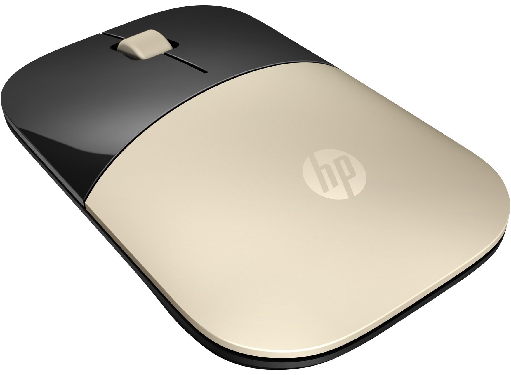 Voir la diapositive 7 : HP Souris sans fil Z3700 - Doré