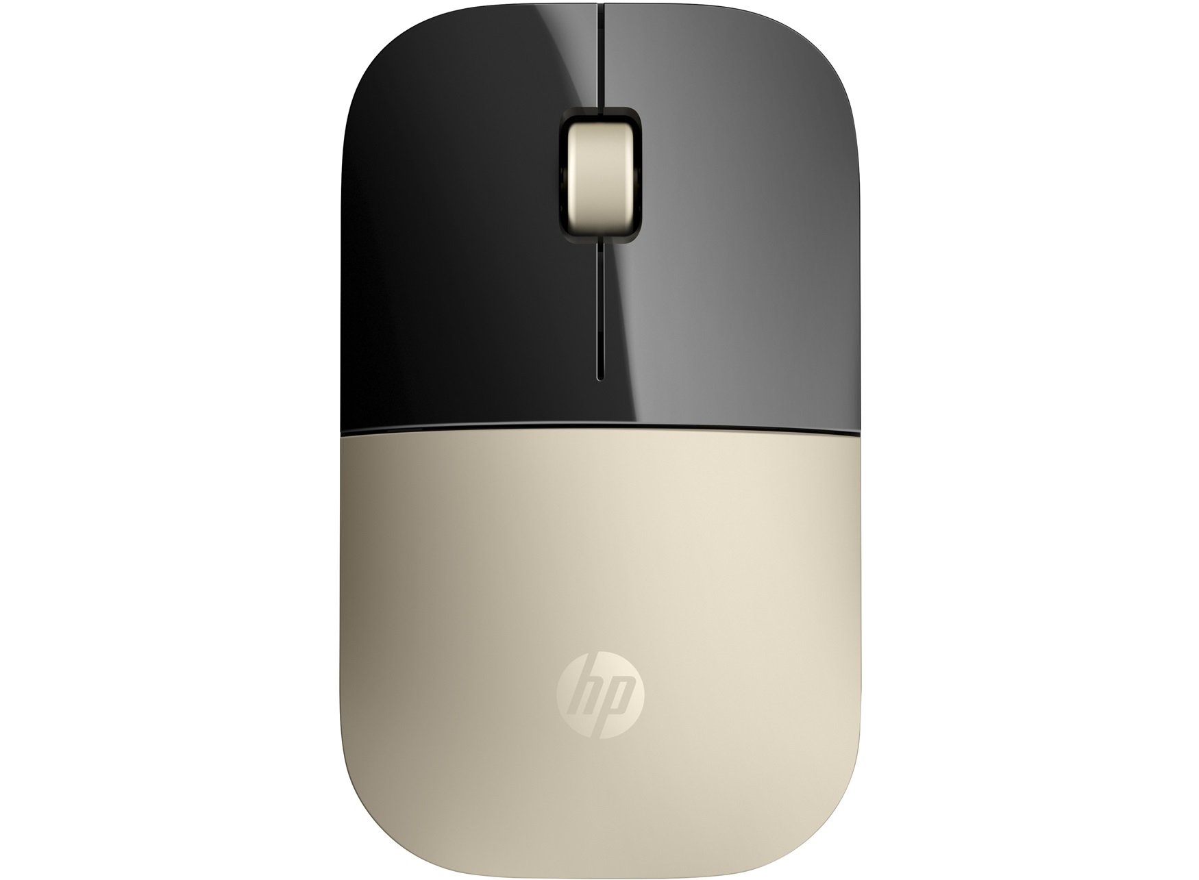 Voir la diapositive 8 : HP Souris sans fil Z3700 - Doré