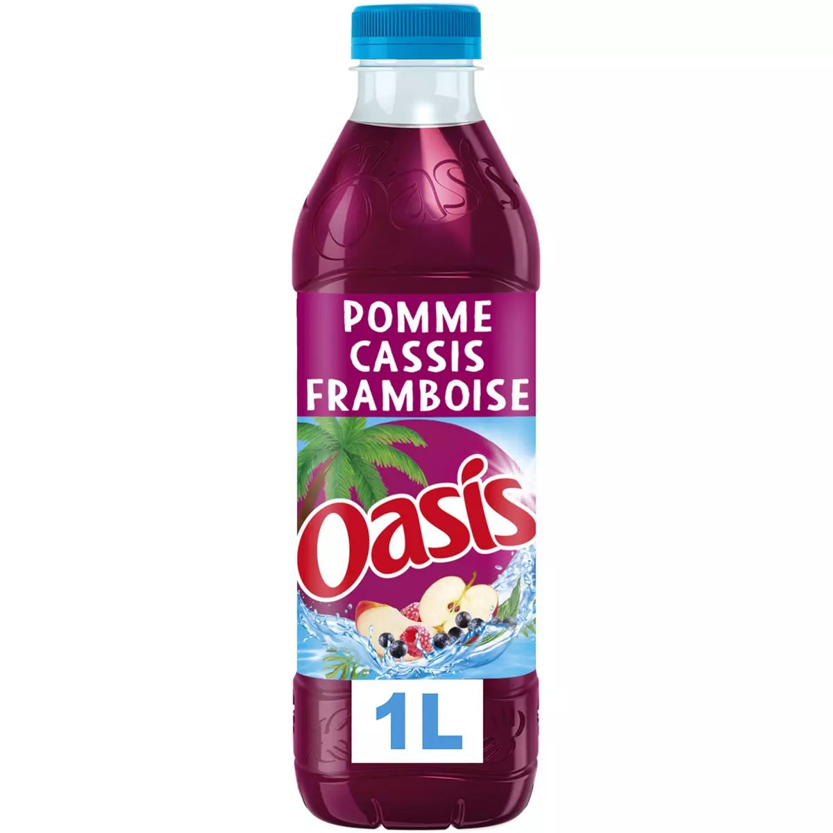 OASIS Boisson aux fruits saveur pomme cassis framboise 1l