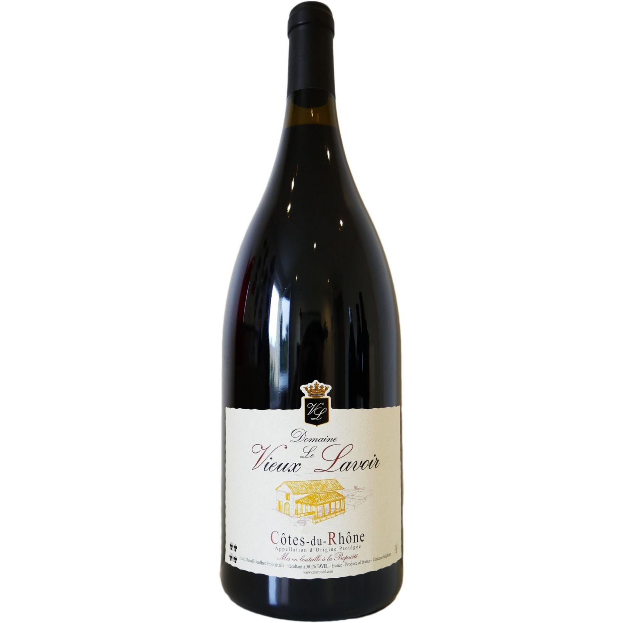 AOP Côte-du-Rhône Domaine le Vieux Lavoir rouge 2018 Magnum 1.5L