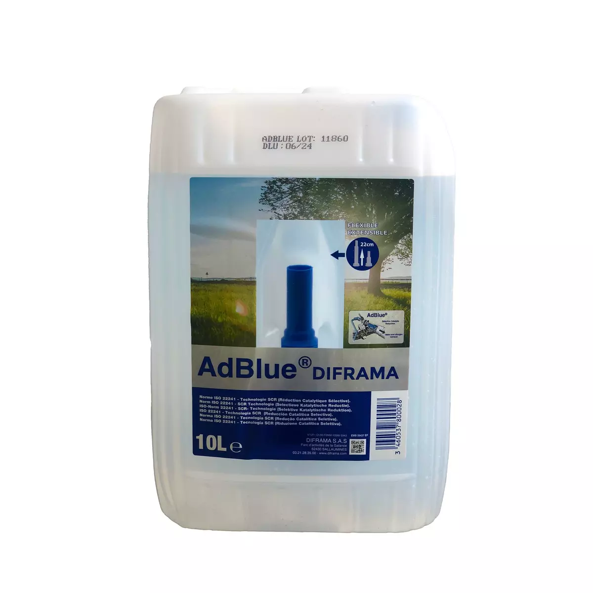 DIFRAMA Liquide adBlue technologie scr bidon de 10L