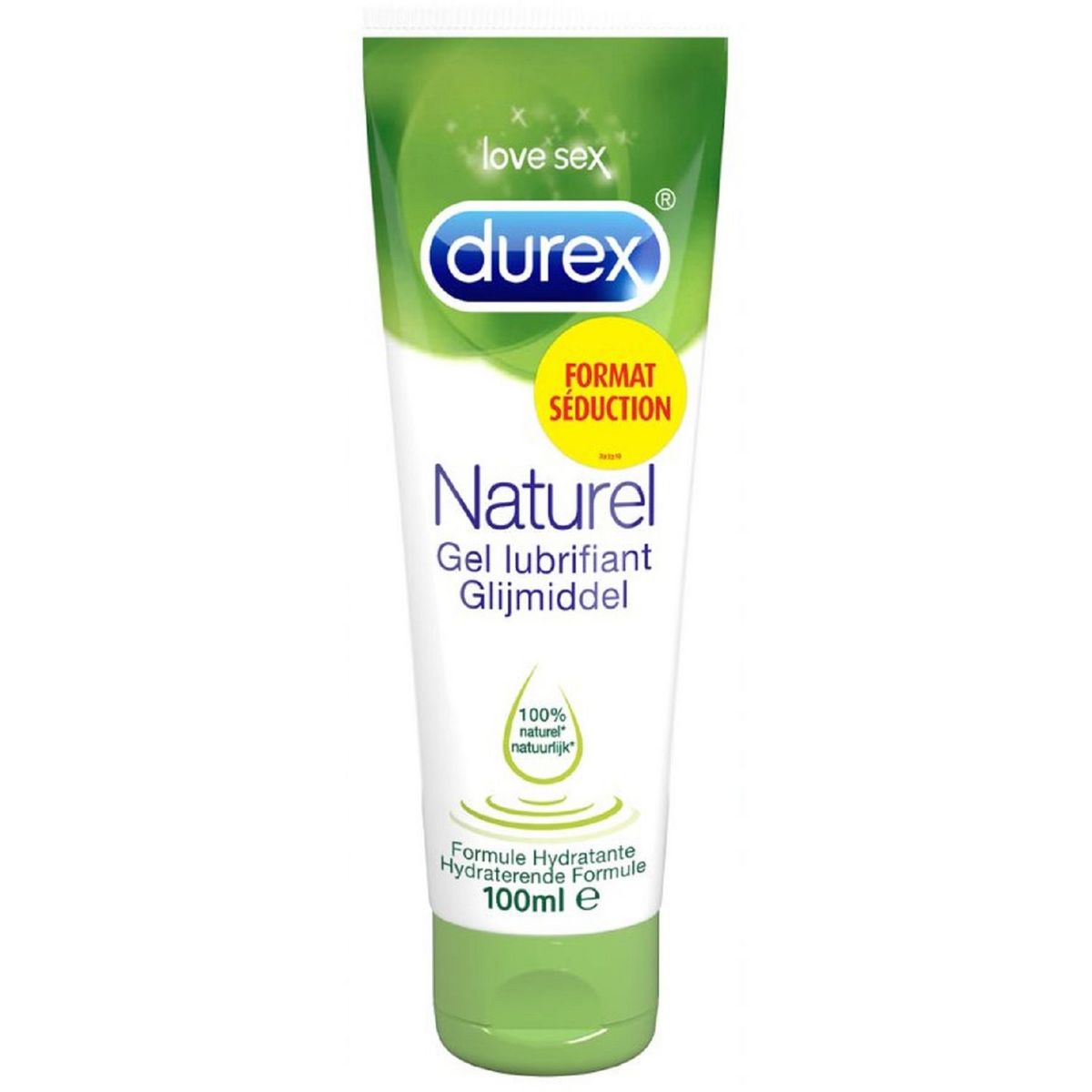DUREX DUREX PLAY GEL LUBRIFIANT NATUREL 100 ml FORMAT SEDUCTION 100ml