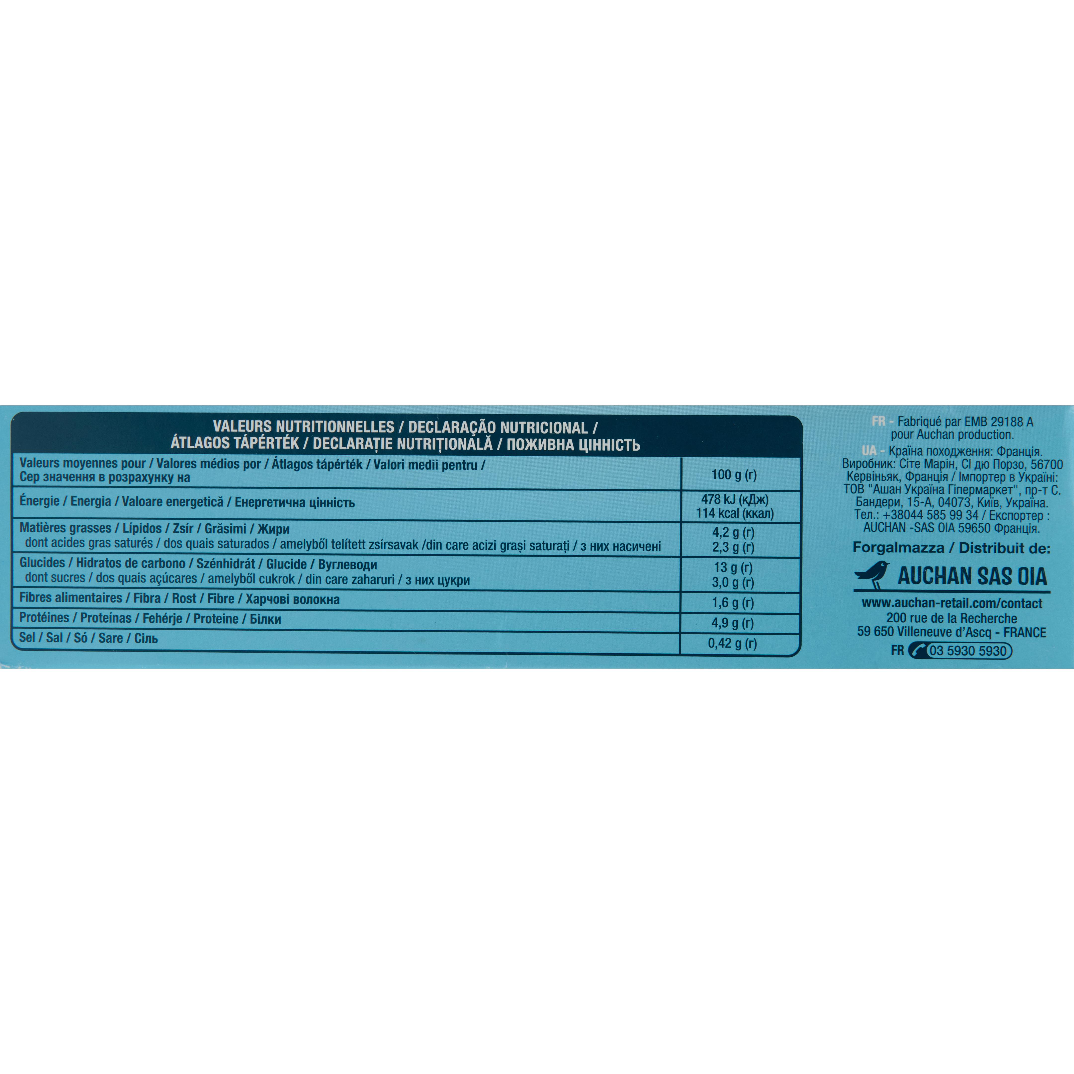 Voir la diapositive 2 : AUCHAN Gratin dauphinois 3 portions 450g