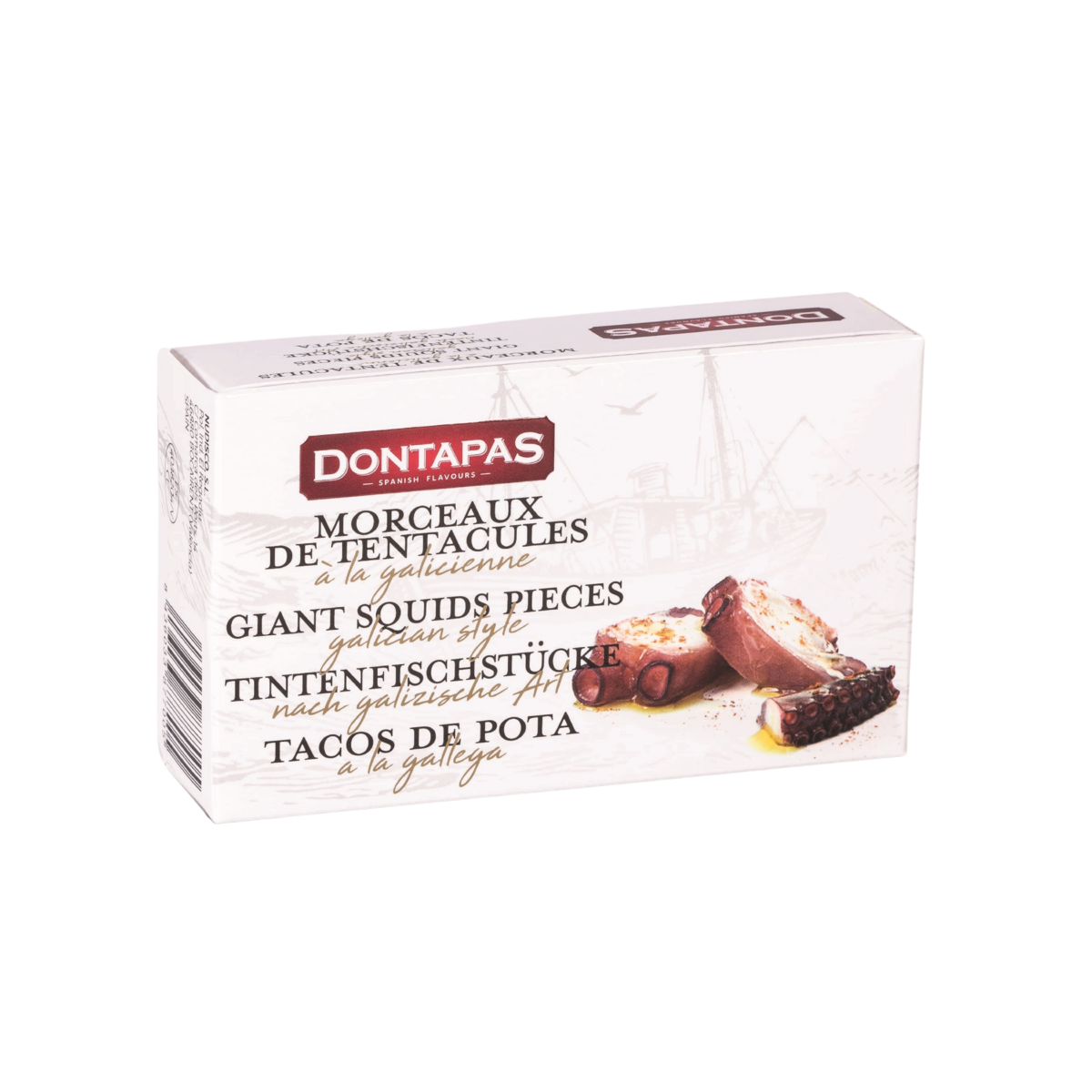 DONTAPAS Morceaux de tentacules à la galicienne 110g