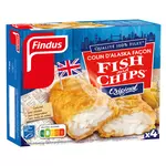Findus FINDUS Filet de colin d'Alaska façon fish & chips MSC