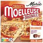 MARIE Pizza croustimoelleuse bolognaise 3 pièces 3x400g
