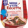 Voir la diapositive 2 : NESTLE P'tite recette bol lentilles vertes et jambon dès 12 mois 2x200g