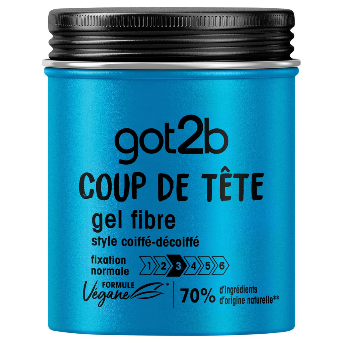 GOT2B Coup de tête Gel fibre style coiffé-décoiffé force 3 100ml