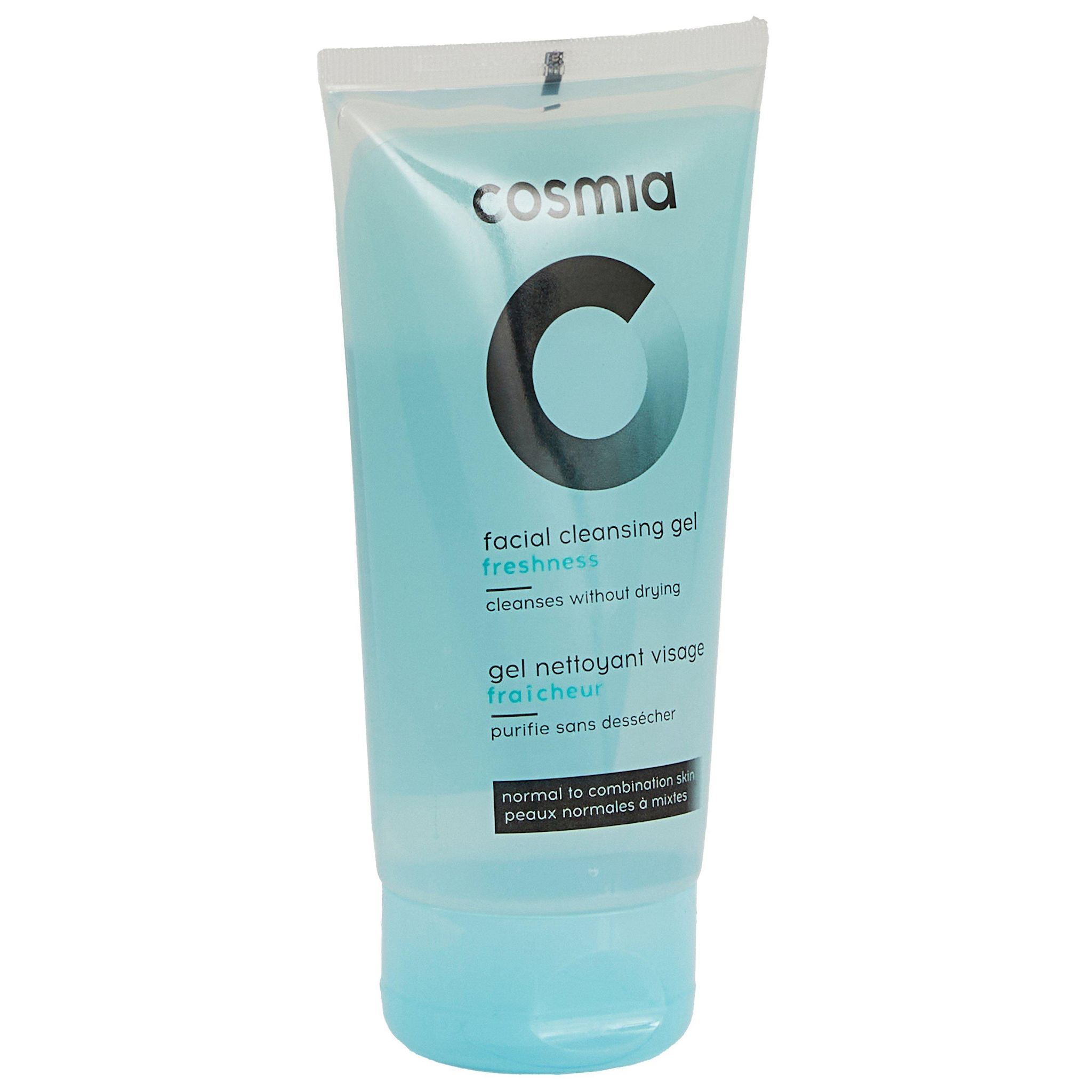 Voir la diapositive 3 : COSMIA Gel nettoyant visage fraîcheur peaux normales à mixtes 150ml