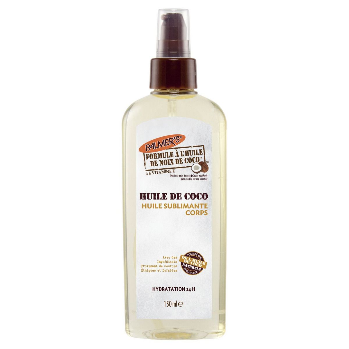 PALMER'S Huile coco sublimante pour le corps 150ml