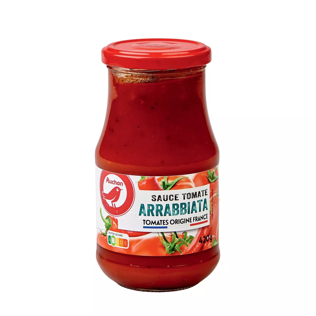 AUCHAN Sauce tomate Arrabbiata 420g