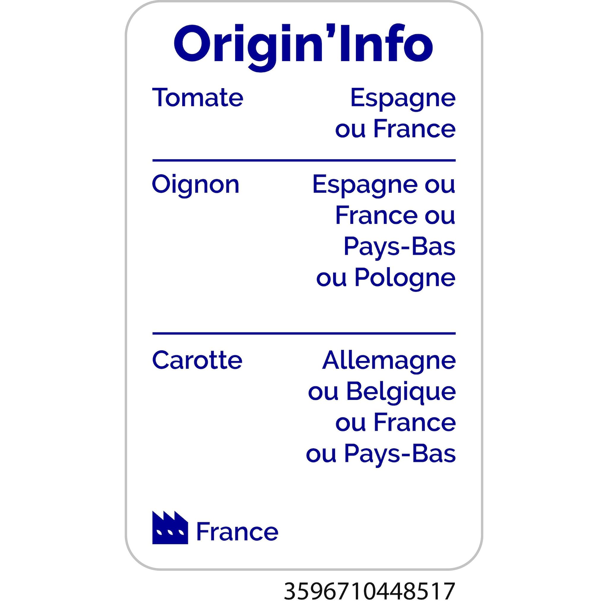 Voir la diapositive 5 : AUCHAN Sauce tomate cuisinée origine France en bocal 420g