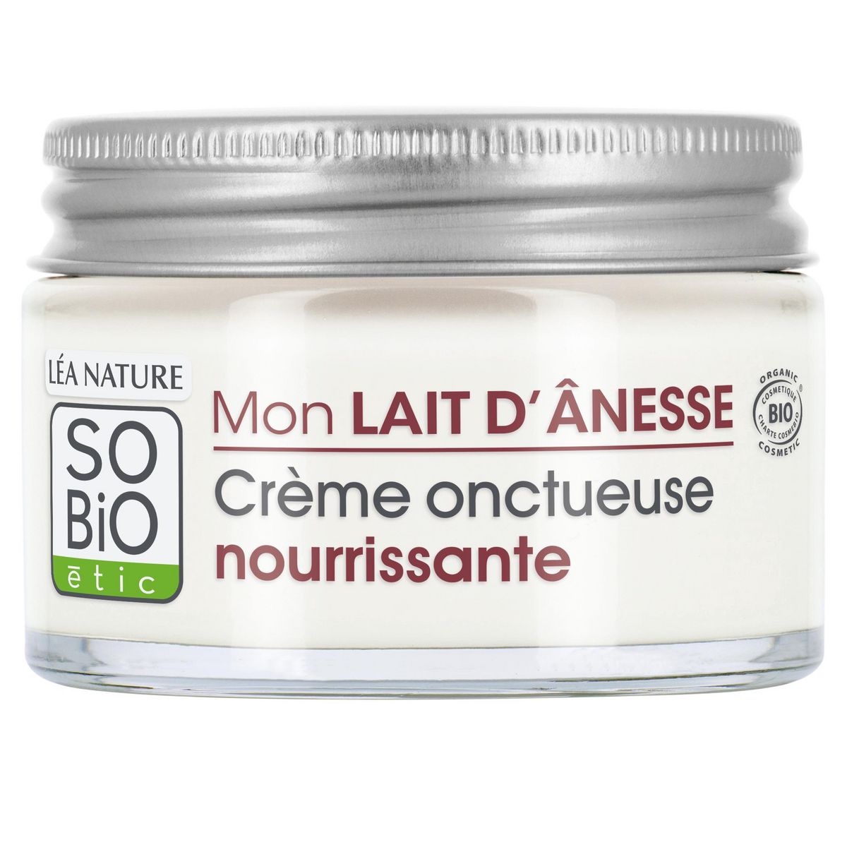 SO BIO ETIC Crème onctueuse nourrissante peaux sèches et très sèches 50ml