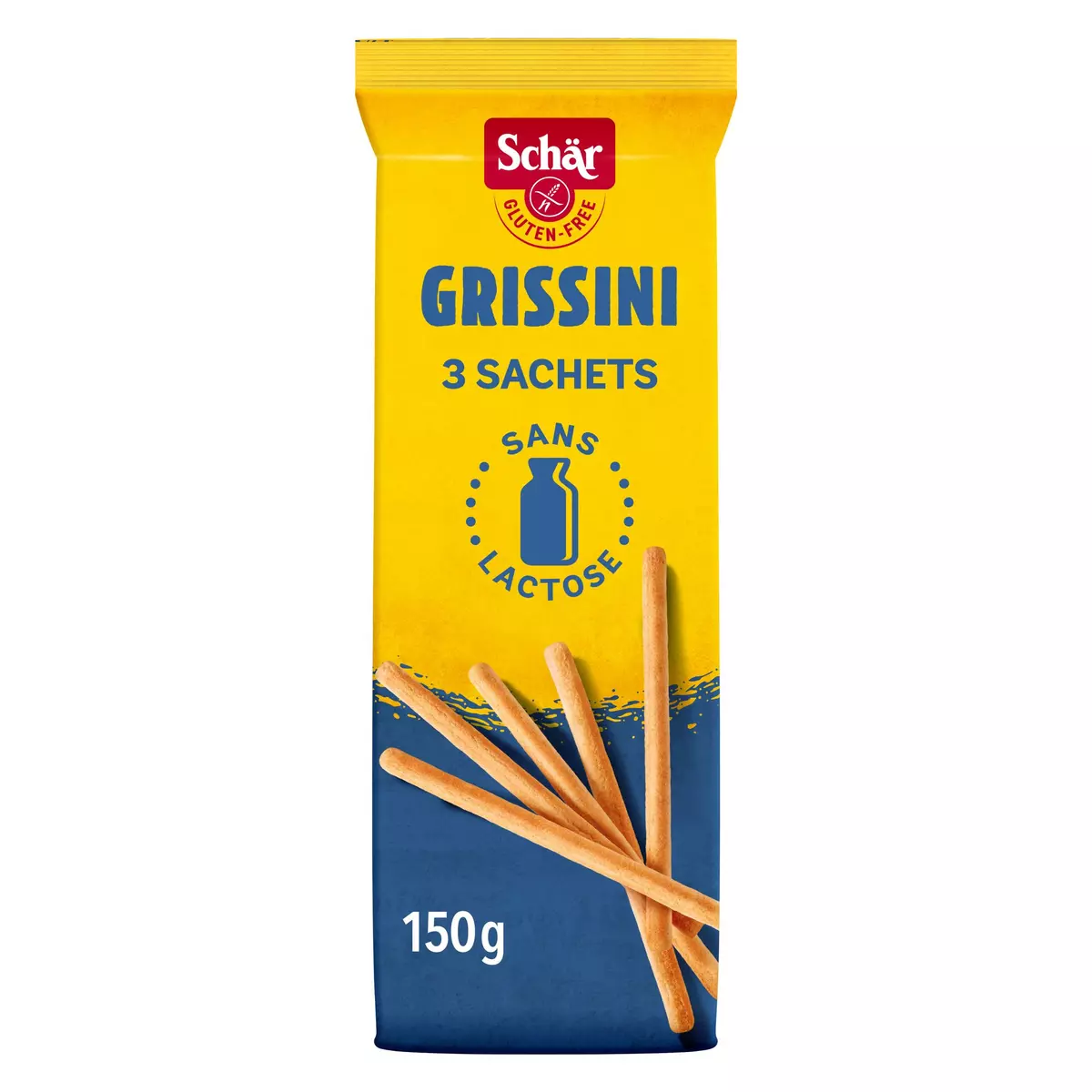 SCHAR Grissini sans gluten 3 sachets 150g