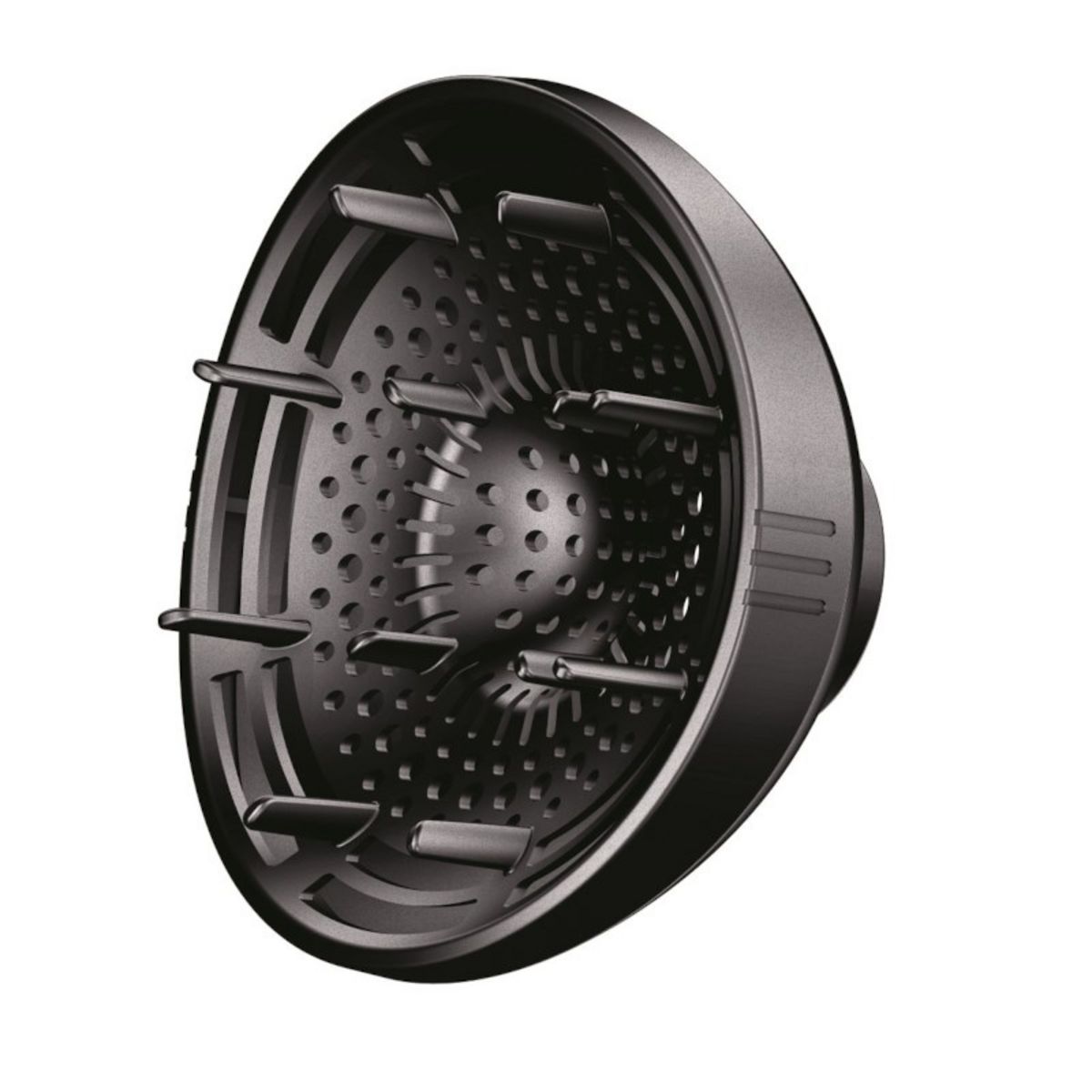 BABYLISS Sèche-cheveux professionnel avec diffuseur Silence Volume 6613DE - Noir