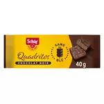 SCHAR Quadritos biscuits au chocolat noir sans gluten 40g