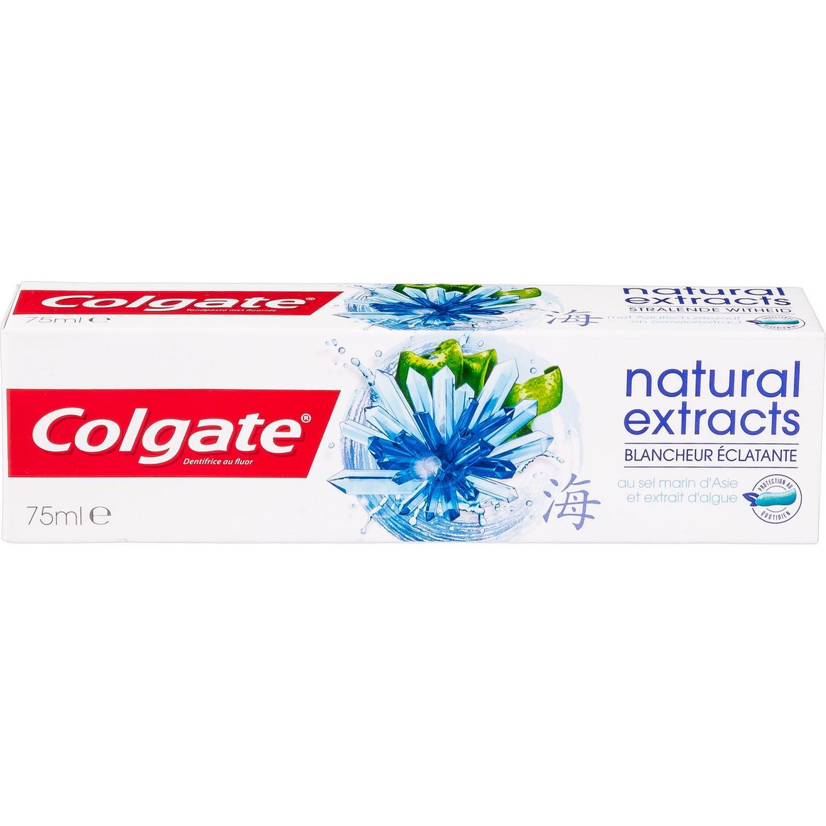 COLGATE Natural Extracts dentifrice blancheur éclatante sel marin & algue 75ml