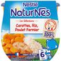 Voir la diapositive 2 : NESTLE Naturnes bol carottes riz et poulet fermier dès 6 mois 2x190g