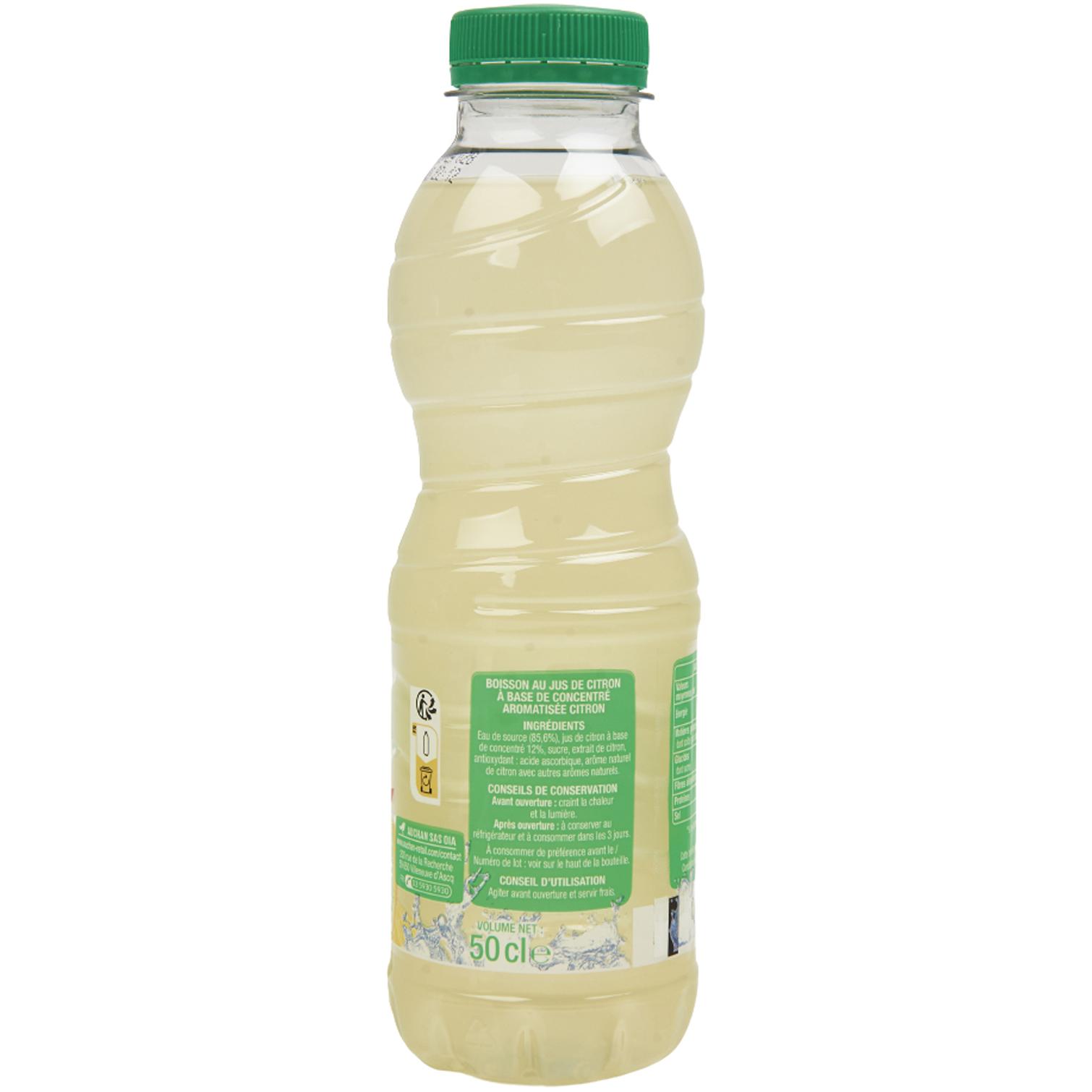 Voir la diapositive 4 : AUCHAN Citronnade 50cl