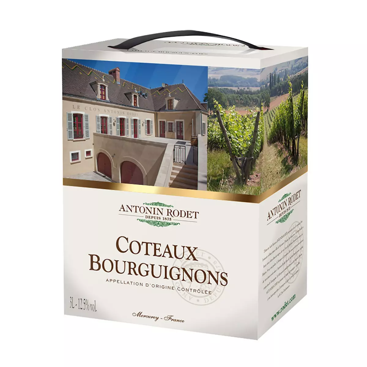 AOP Coteaux Bourguignons Antonin Rodet rouge bib 3l