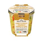 Curry d'émincés poulet au lait de coco et légumes 280g