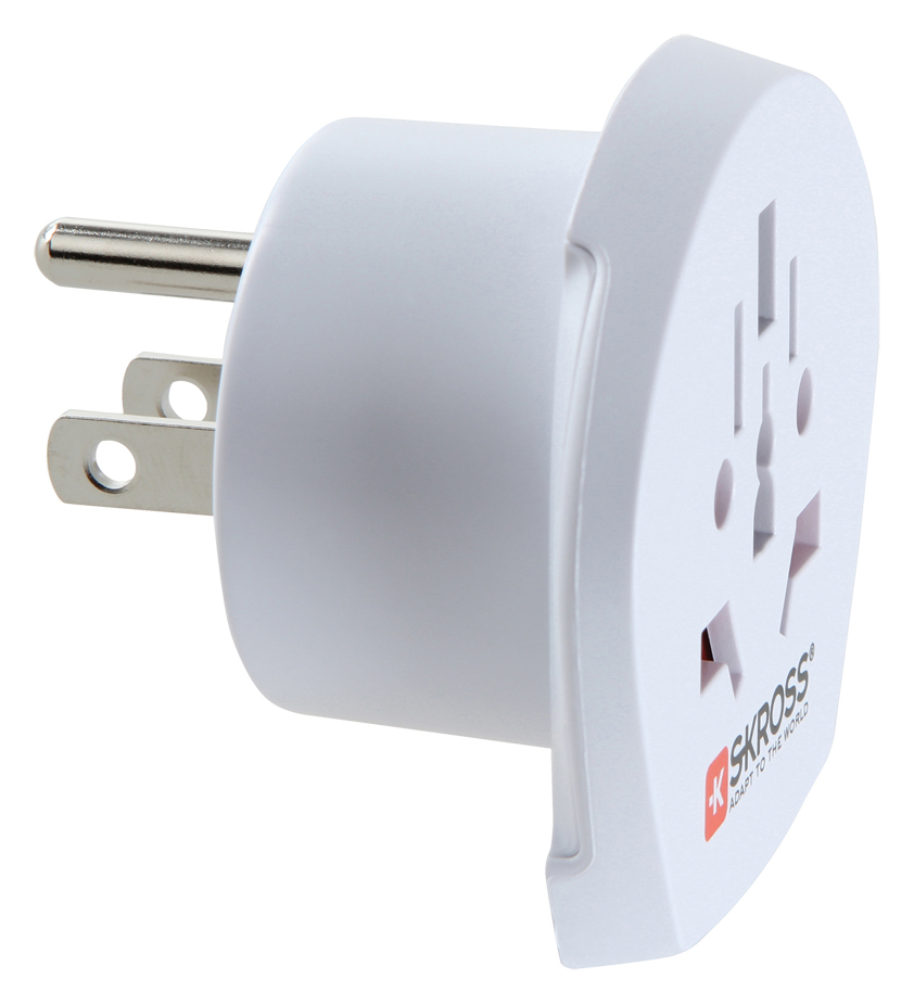 Voir la diapositive 3 : SKROSS Adaptateur secteur de voyage Europe vers USA