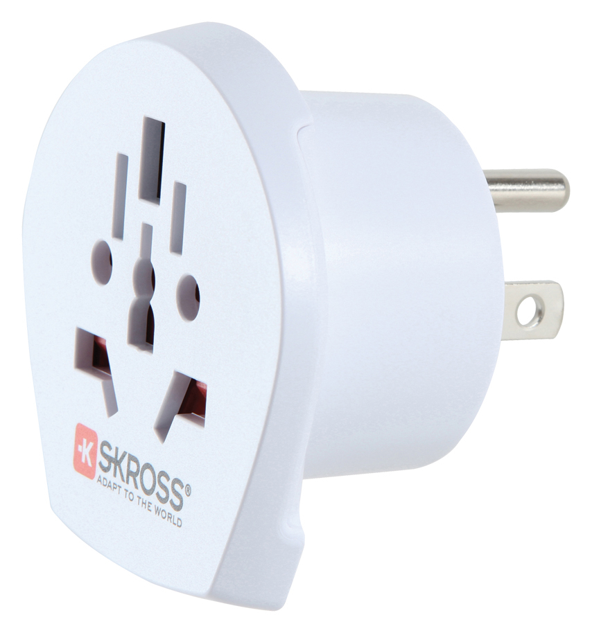 Voir la diapositive 6 : SKROSS Adaptateur secteur de voyage Europe vers USA