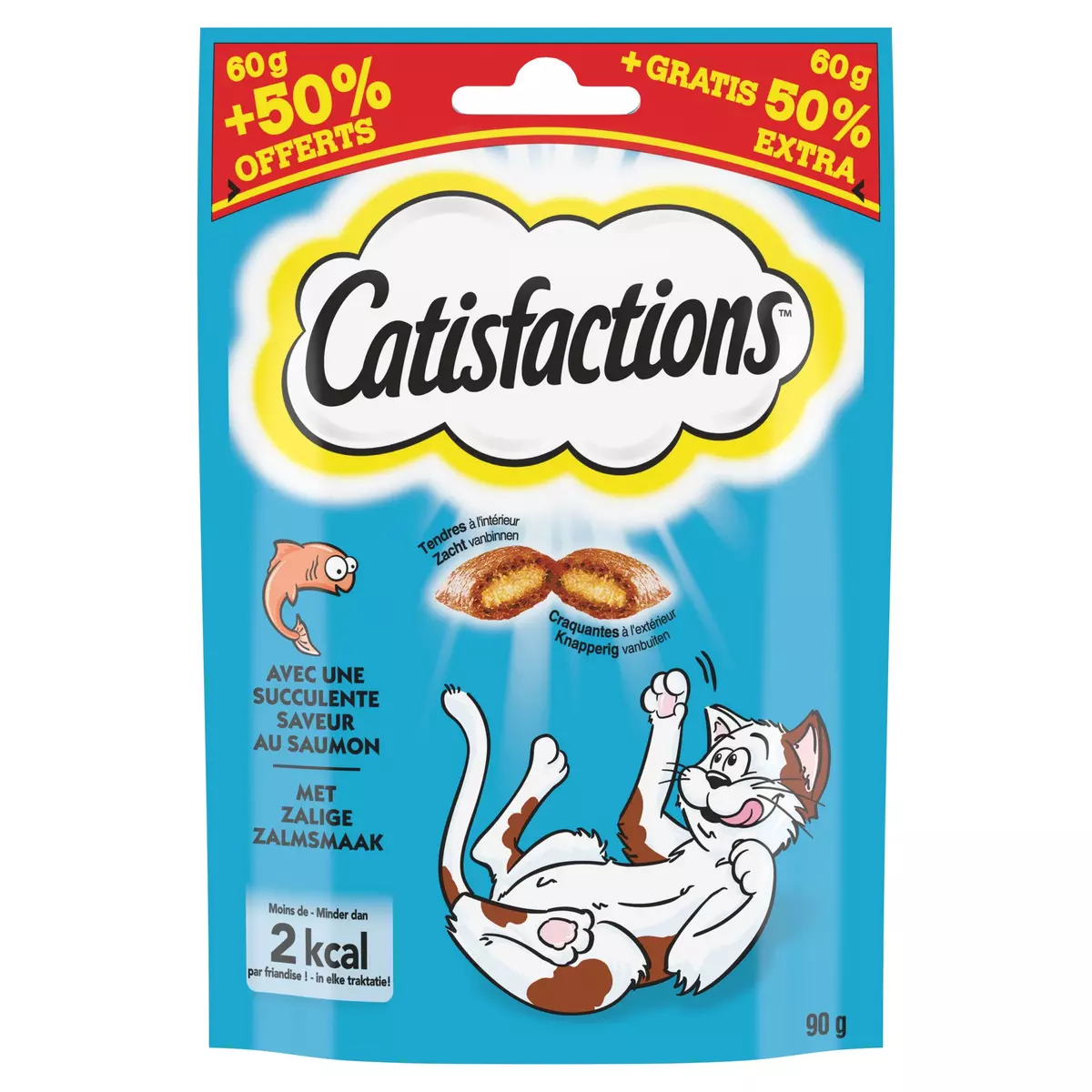 CATISFACTIONS Au Fromage 60 g de Catisfactions - Friandises pour ch