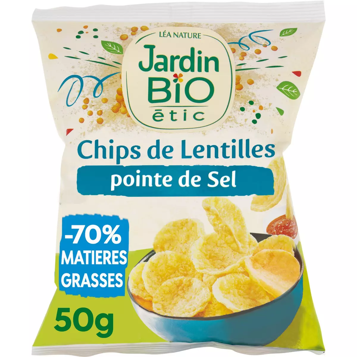 Lentilles vertes française sans gluten et bio
