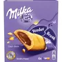 MILKA Tender break biscuits barres fourrées cœur de chocolat au lait, sachets individuels 6 biscuits 156g