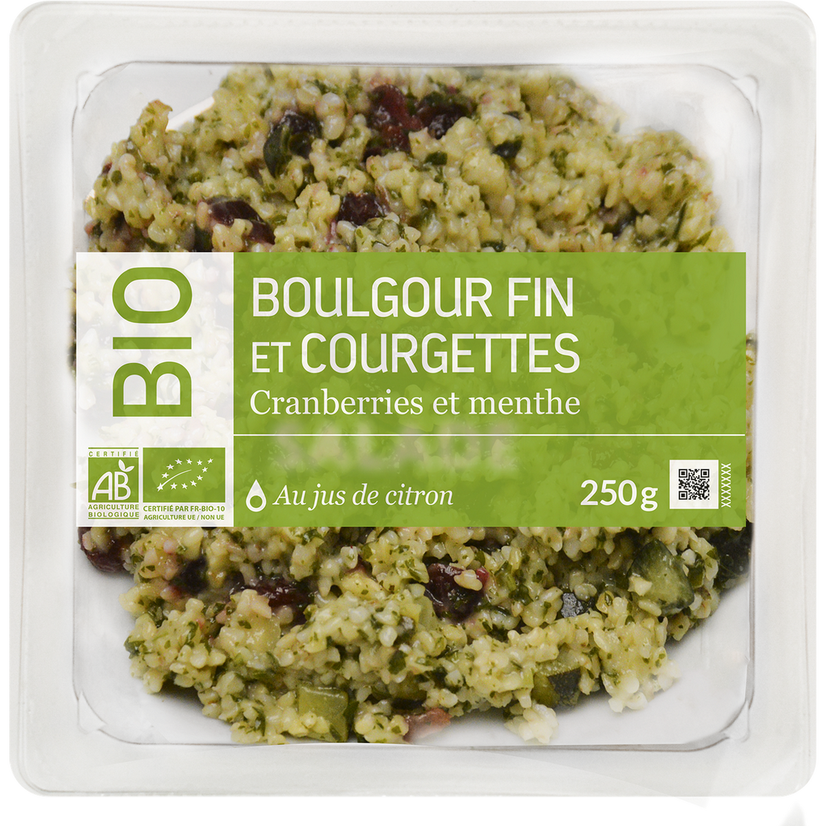 MIX BUFFET Boulgour fin et courgettes bio  250g
