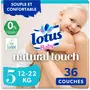 LOTUS BABY Natural touch couches taille 5 (12-22kg) 36 couches