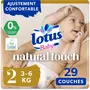 LOTUS BABY Natural touch couches taille 2 (3-6kg) 29 couches
