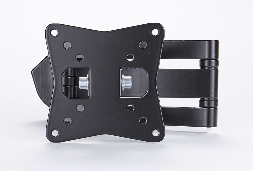 Voir la diapositive 3 : QILIVE Q.1030 - Support mural orientable et inclinable 13 à 27 pouces - Noir