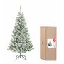 Voir la diapositive 5 : ACTUEL Sapin de Noël artificiel effet enneigé - 150 cm