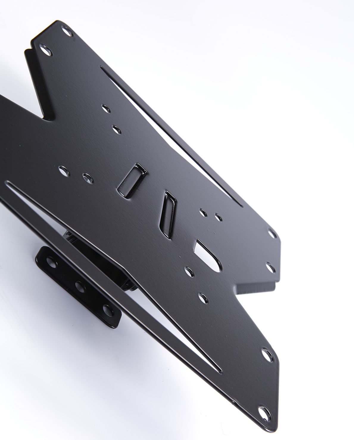 Voir la diapositive 2 : QILIVE Q.1764 - Support mural orientable et inclinable 32 à 55 pouces - Noir