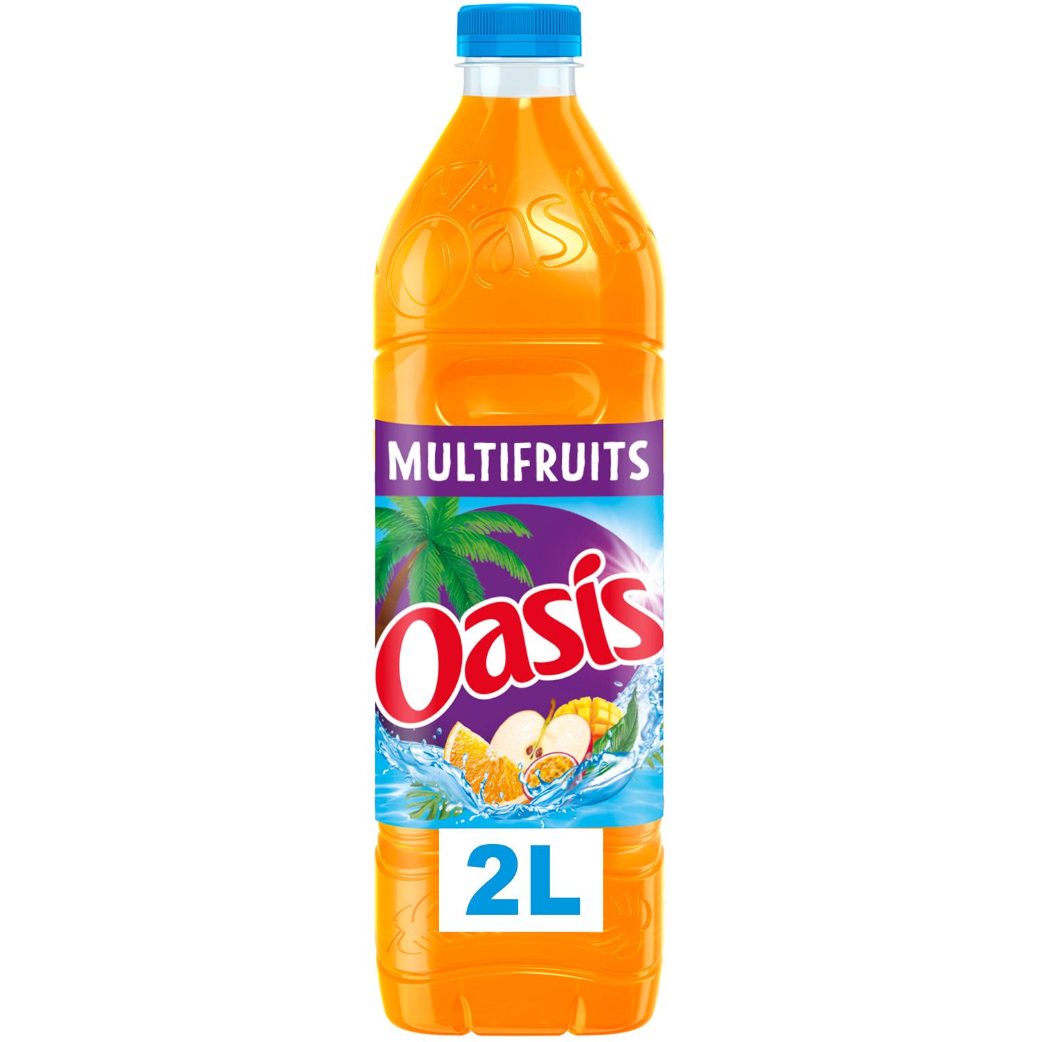 Voir la diapositive 2 : OASIS Boisson aux fruits saveur multifruits 2l