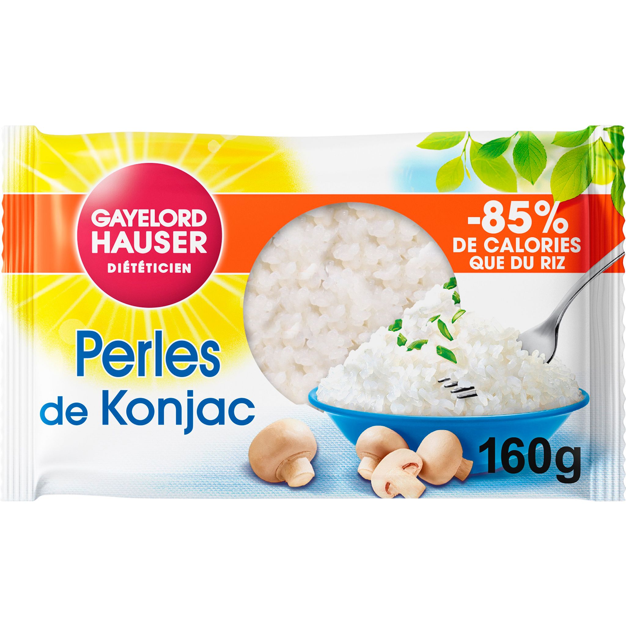 Voir la diapositive 2 : GAYELORD HAUSER Perles de konjac nature sans rinçage 160g