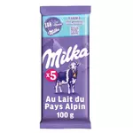 Milka MILKA Tablettes de chocolat au lait du Pays Alpin