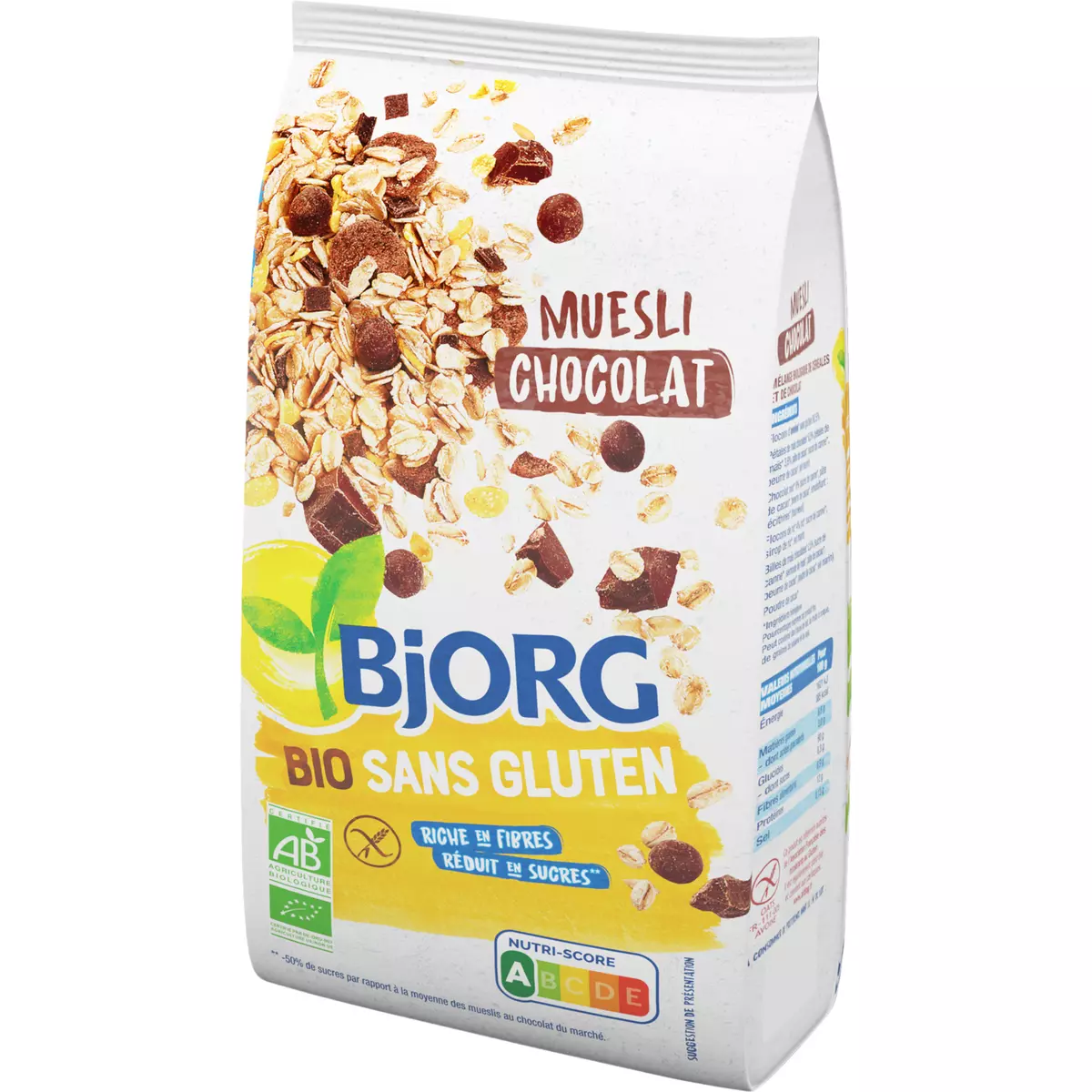 Céréales bio muesli avoine chocolat BJORG Avis