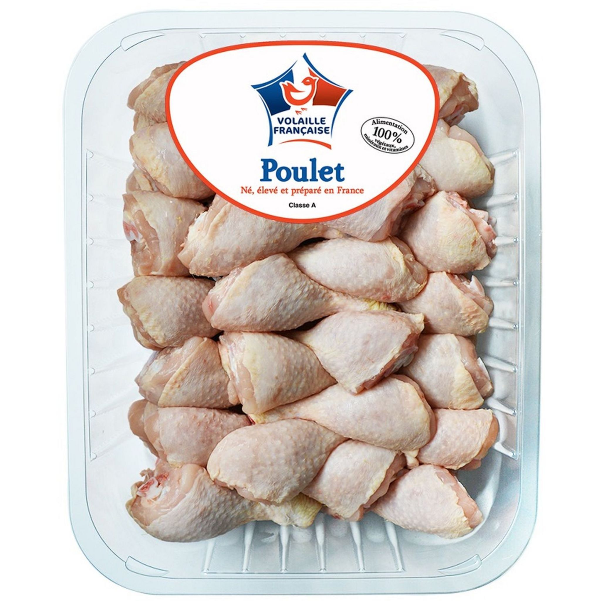 Pilons de poulet blanc 3kg