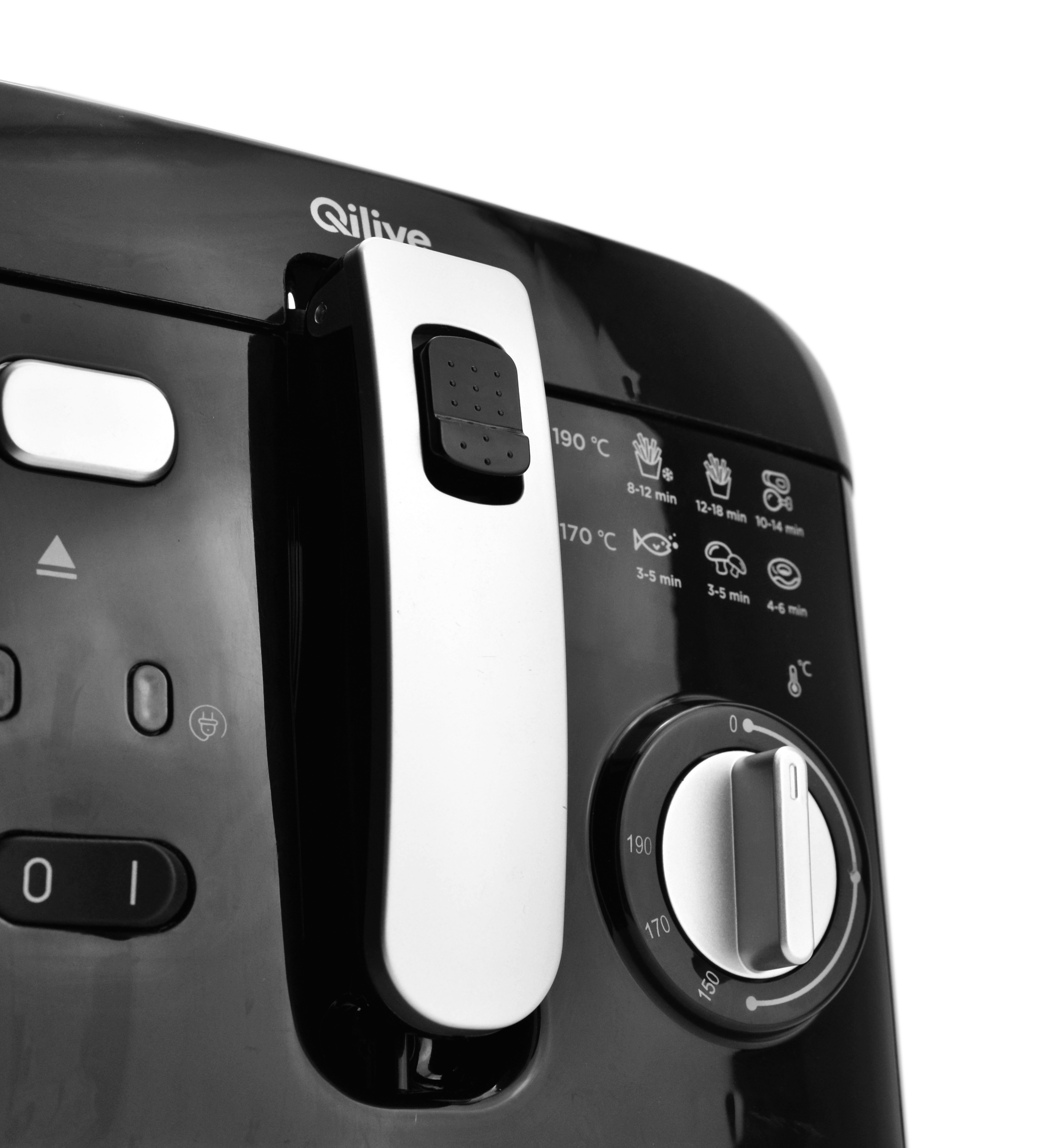 Voir la diapositive 3 : QILIVE Friteuse électrique DF-118, 1800W -Noir