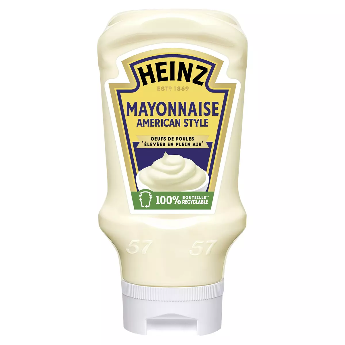 HEINZ Mayonnaise american style flacon souple 395g